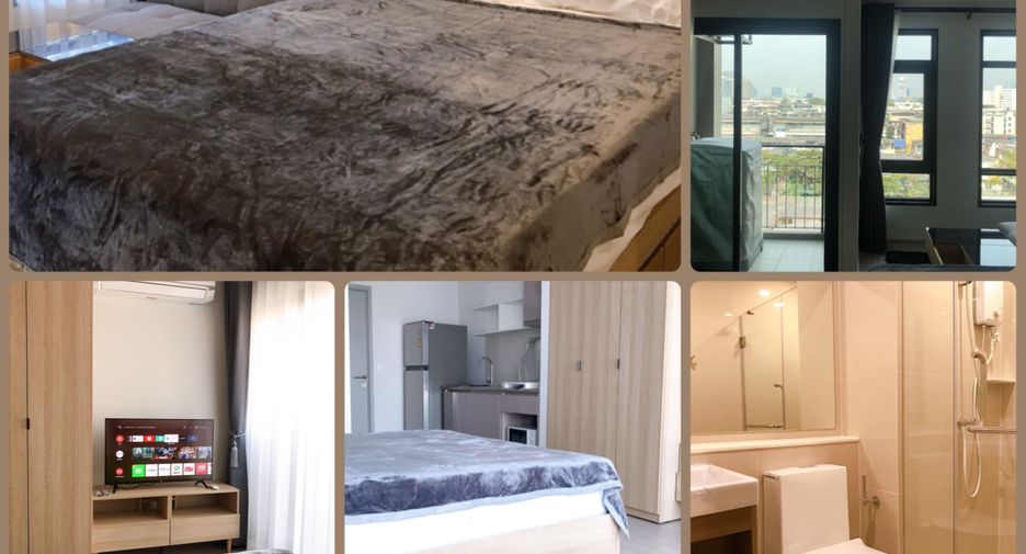 Condo en alquiler de estudio en Din Daeng, Bangkok