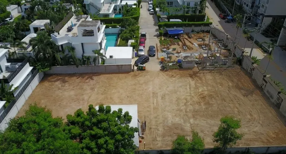 À vendre terrain à Jomtien, Pattaya
