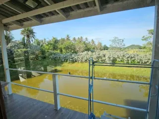 出售 1 卧室 独立屋 在 三百峰, 班武里府