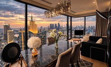 For rent 2 bedrooms condo in Khlong Toei, Bangkok