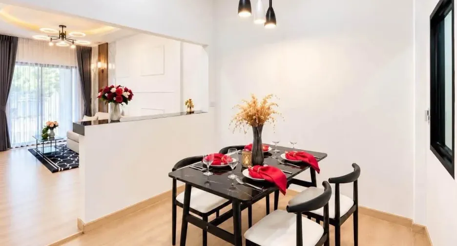 For rent 2 bedrooms house in Bang Lamung, Chonburi