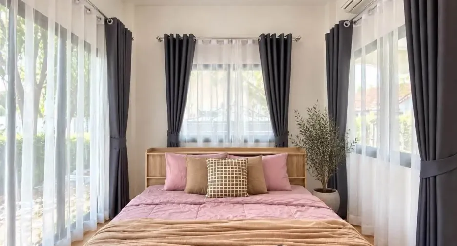 For rent 2 bedrooms house in Bang Lamung, Chonburi