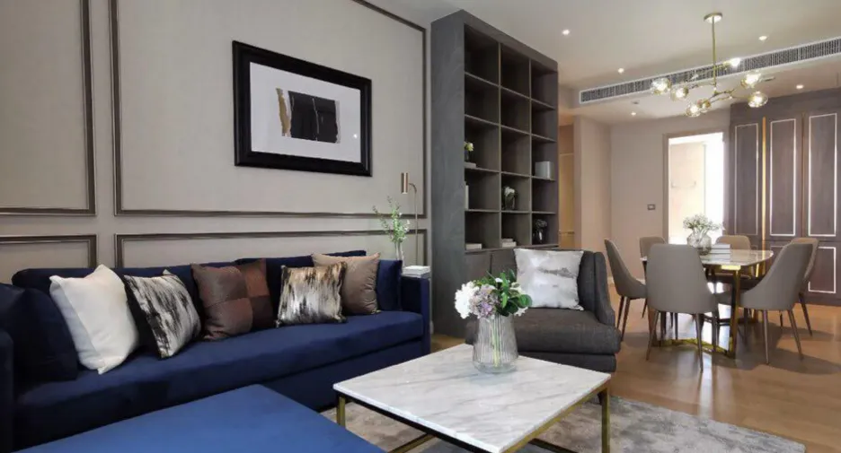 Condo en alquiler de 2 habitaciones en Khlong San, Bangkok