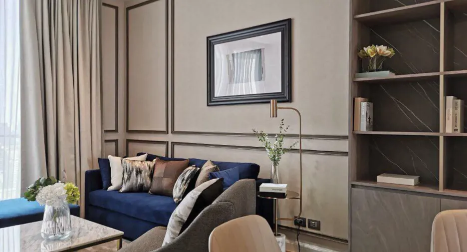 Condo en alquiler de 2 habitaciones en Khlong San, Bangkok