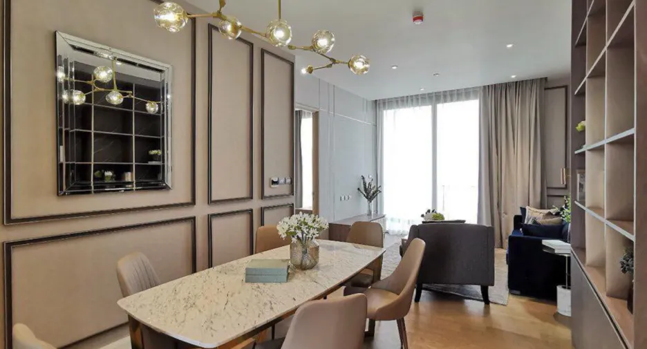 Condo en alquiler de 2 habitaciones en Khlong San, Bangkok