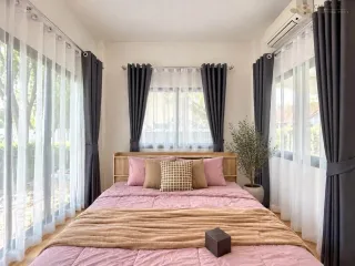 For rent 2 bedrooms house in Bang Lamung, Chonburi