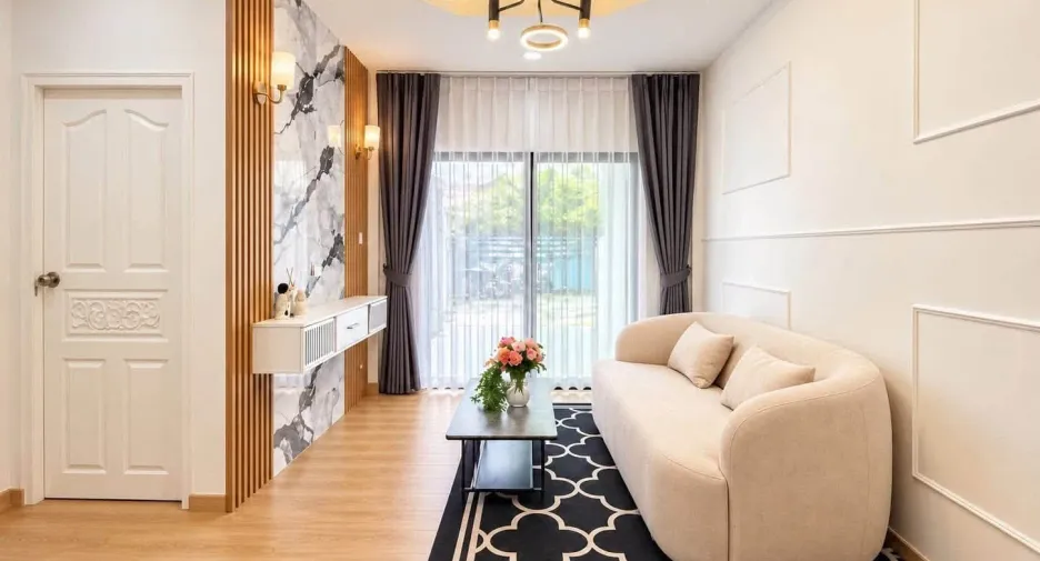 For rent 2 bedrooms house in Bang Lamung, Chonburi