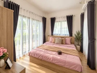 For rent 2 bedrooms house in Bang Lamung, Chonburi