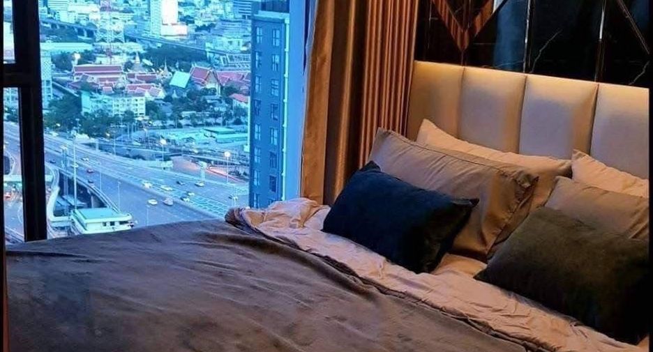 For rent 2 bedrooms condo in Huai Khwang, Bangkok