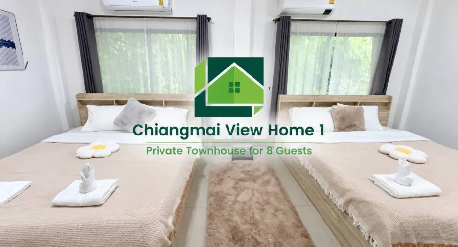 Casa adosada en alquiler de 2 habitaciones en Mueang Chiang Mai, Chiang Mai