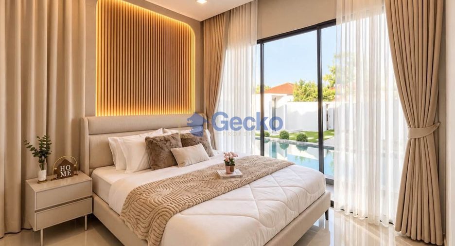 À vendre 3 chambres maison à Huay Yai, Pattaya