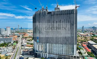 À vendre 1 chambre condo à Jomtien, Pattaya