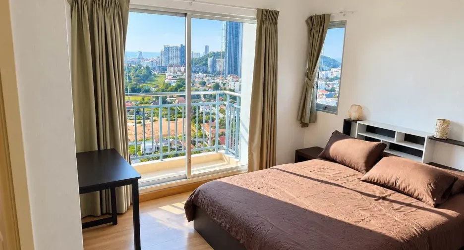 For rent 2 bedrooms condo in Jomtien, Pattaya