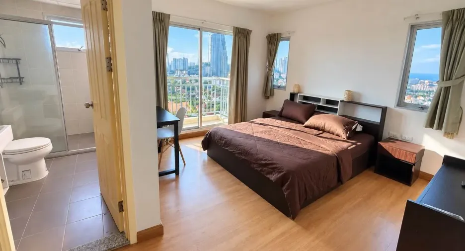 For rent 2 bedrooms condo in Jomtien, Pattaya