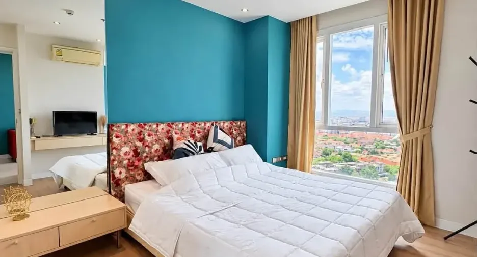 For rent 1 bed condo in Bang Lamung, Chonburi