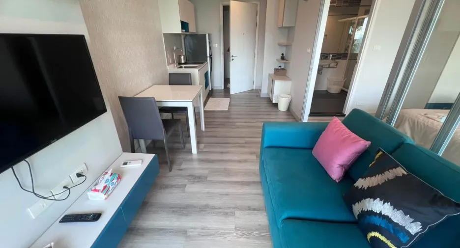 À louer 1 chambre condo à Bang Lamung, Chonburi