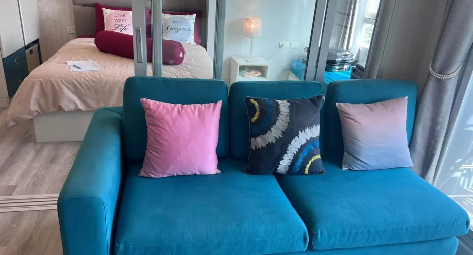 À louer 1 chambre condo à Bang Lamung, Chonburi