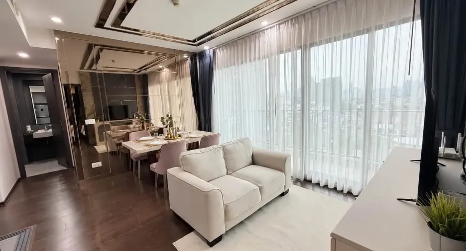 For rent 2 bedrooms condo in Watthana, Bangkok