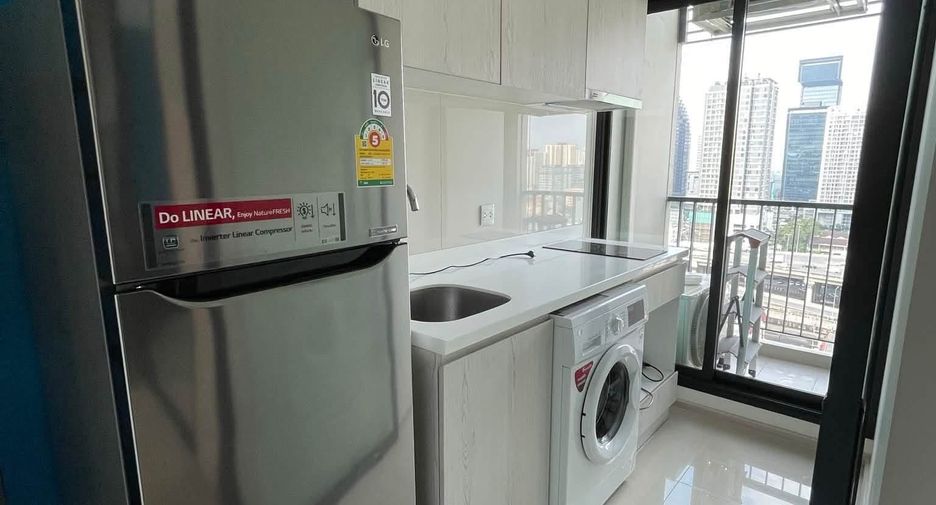 For rent and for sale 1 bed condo in Huai Khwang, Bangkok