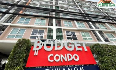 For sale 1 bed condo in Mueang Nonthaburi, Nonthaburi