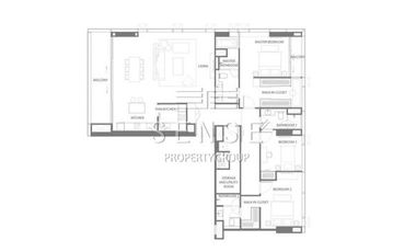 ขาย 3 ห้องนอน คอนโด ใน คลองเตย, กรุงเทพฯ