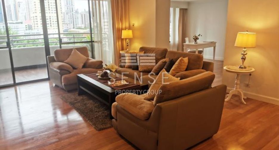 For rent 3 bedrooms condo in Khlong Toei, Bangkok