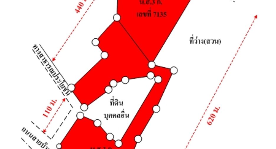 Terreno en venta en Chom Thong, Chiang Mai