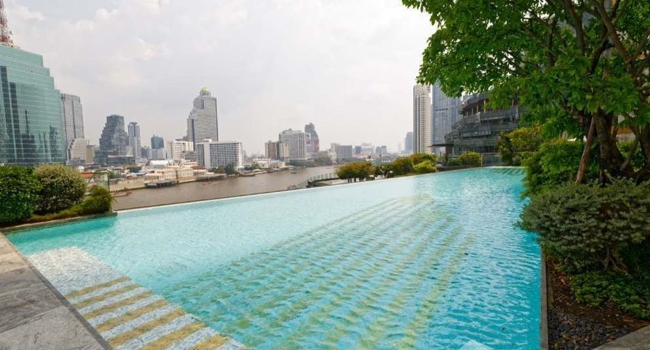 For rent 2 bed condo in Khlong San, Bangkok