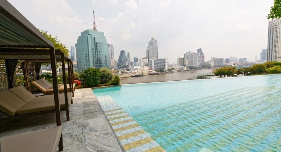 For rent 2 bed condo in Khlong San, Bangkok