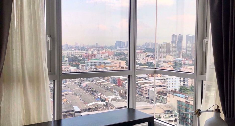 For rent and for sale 2 bed condo in Huai Khwang, Bangkok