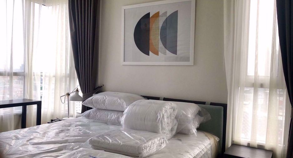 For rent and for sale 2 bed condo in Huai Khwang, Bangkok
