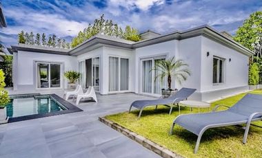 For rent and for sale 3 bed villa in Bang Lamung, Chonburi