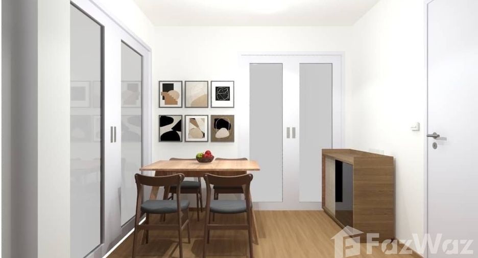 For rent 1 bed condo in Huai Khwang, Bangkok
