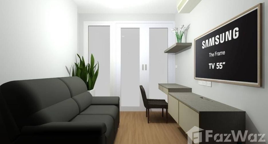 For rent 1 bed condo in Huai Khwang, Bangkok