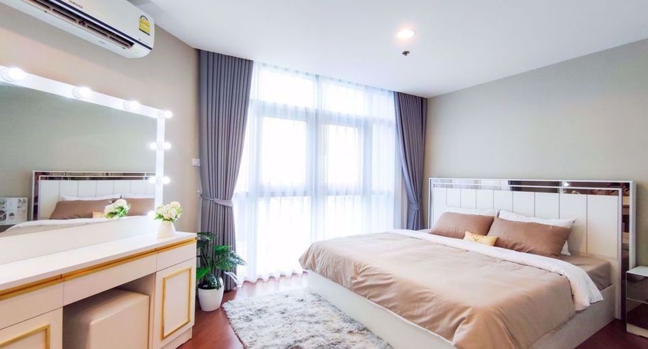 For rent studio condo in Huai Khwang, Bangkok