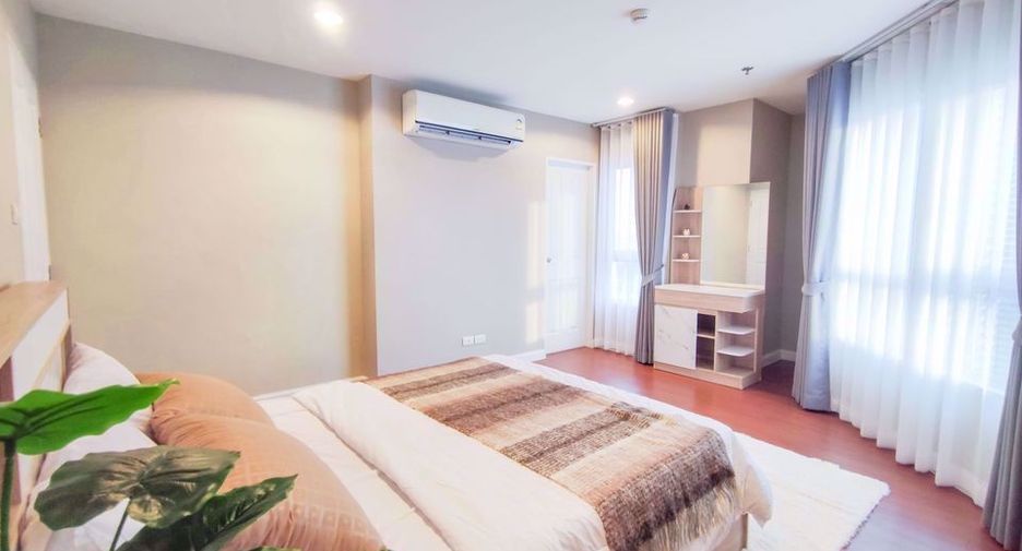 For rent studio condo in Huai Khwang, Bangkok