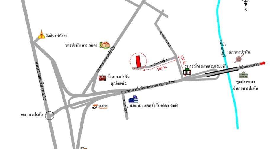 For sale 2 bedrooms townhouse in Bang Pahan, Phra Nakhon Si Ayutthaya