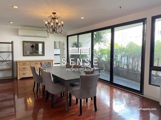 For rent 3 bed condo in Yan Nawa, Bangkok