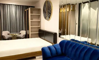 For rent studio condo in Huai Khwang, Bangkok