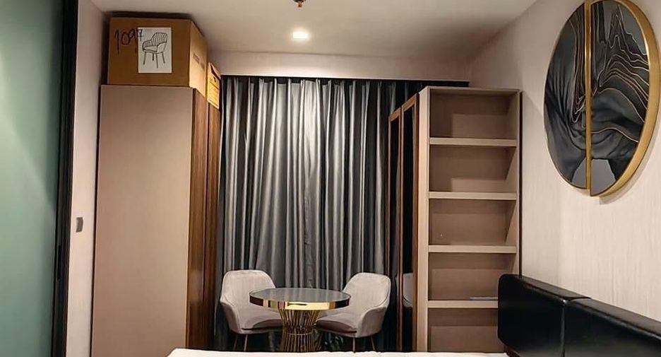 For rent studio condo in Huai Khwang, Bangkok