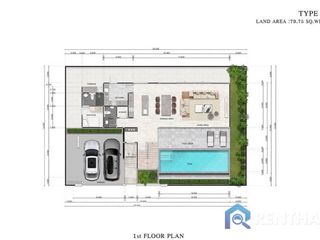 Villa en venta de 3 habitaciones en Bang Lamung, Chonburi