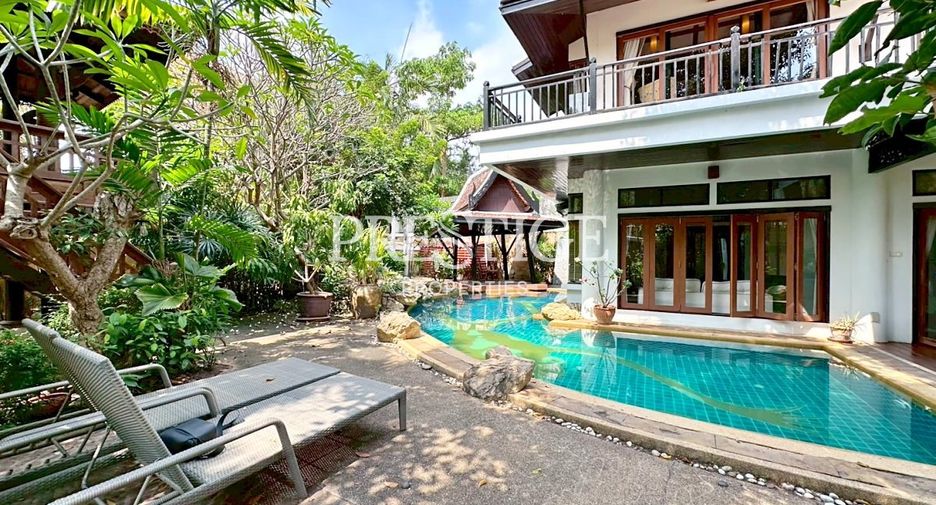 For rent and for sale 4 bedrooms house in Jomtien, Pattaya