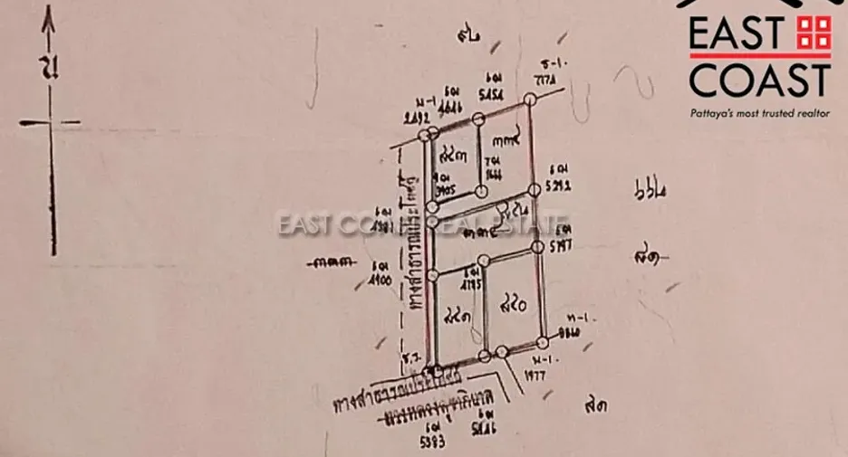 For sale land in Bang Lamung, Chonburi