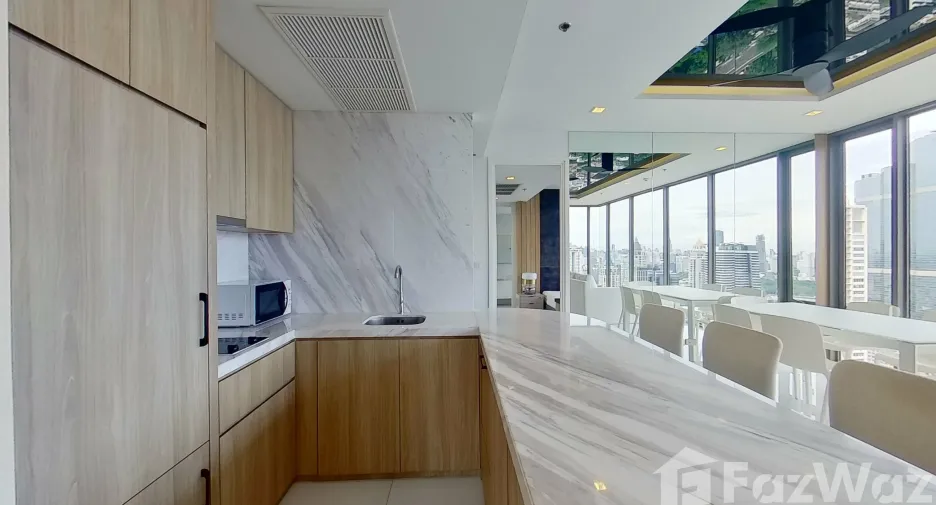 For rent 2 Beds condo in Sathon, Bangkok