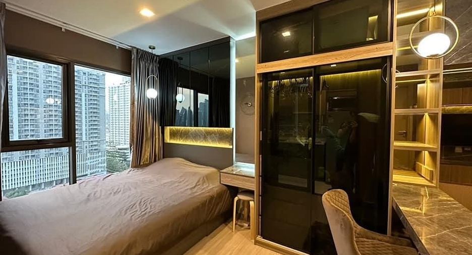 For rent studio condo in Huai Khwang, Bangkok