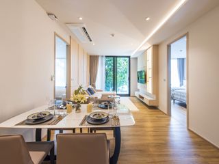 For rent 2 bed condo in Mueang Samut Prakan, Samut Prakan