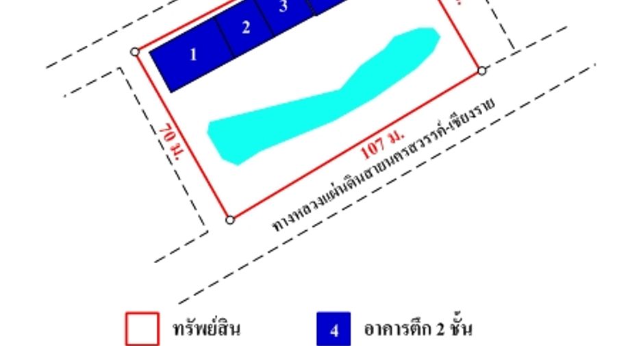 For sale hotel in Mueang Lampang, Lampang