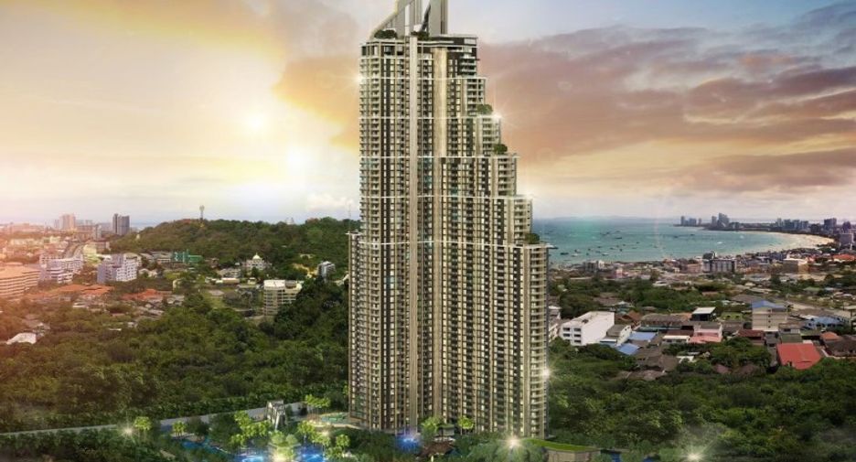 Condo en venta de 2 habitaciones en South Pattaya, Pattaya