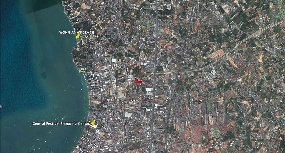 À vendre terrain à Bang Lamung, Chonburi