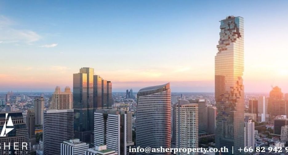 À vendre studio condo à Sathon, Bangkok